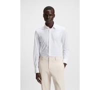 BOSS Camicia slim fit in jersey elasticizzato ad alte prestazioni - Style P-HANK-s-kent-C1-222, 50503554 Bianco 37