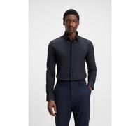 BOSS Camicia slim fit in jersey elasticizzato ad alte prestazioni - Style P-HANK-s-kent-C1-222, 50503554 Blu scuro 40