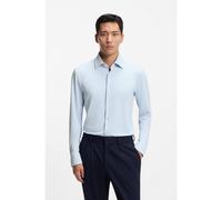 BOSS Camicia slim fit in jersey lavorato elasticizzato ad alte prestazioni - Style P-HANK-K-261, 50555767 Celeste 43