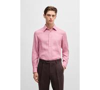 BOSS Camicia slim fit in lino - Style L-HAYS-KENTW-C-252, 50541109 Rosa 41