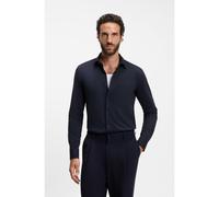 BOSS Camicia slim fit in misto cotone elasticizzato ad alte prestazioni - Style P-HANK-s-kent-C1-222, 50474283 Blu scuro 46