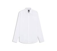 BOSS Camicia slim fit in popeline di cotone facile da stirare - Style H-HANK-kent-C1-214, 50479922 Bianco 37