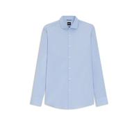 BOSS Camicia slim fit in popeline di misto cotone facile da stirare - Style P-HANK-spread-C1-222, 50479915 Celeste 46