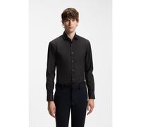 BOSS Camicia slim fit in popeline di misto cotone facile da stirare - Style P-HANK-spread-C1-222, 50479915 Nero 42L