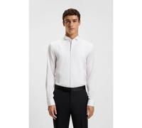 BOSS Camicia slim fit in satin di cotone facile da stirare - Style H-HANK-W-TUX3-DC-254, 50550662 Bianco 42