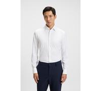 BOSS Camicia slim fit in twill elasticizzato ad alte prestazioni - Style P-HANK-kent-C1-222, 50503356 Bianco 45