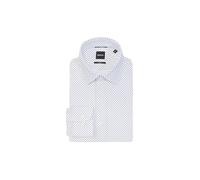 BOSS Camicia slim fit in tessuto elasticizzato ad alte prestazioni con stampa - Style P-HANK-kent-C1-222, 50567195 Motivo azzurro chiaro 40