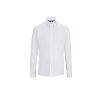 Boss - Camicia Uni - - Shirts - Uomo - Bianco - 4XL