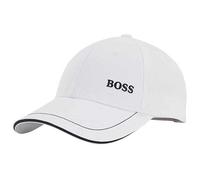 Cappellino Boss Green Cap Logo bianco puro
