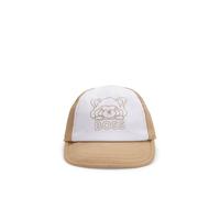 BOSS Cappellino da neonato con logo con panda rosso ricamato - Style J51676/26942, J51676 Marrone 40