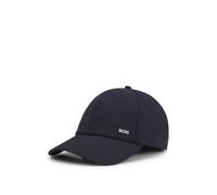 BOSS Cappellino in lana vergine con logo - Style Zed-Performance-CW, 50574010 Blu scuro pz.