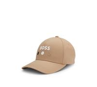 BOSS Cappello da baseball 'Zed' beige scuro / nero / bianco, Taglia 55-60