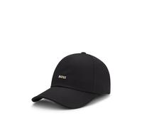 BOSS Cappellino in twill di cotone con logo in metallo - Style Ari-ME, 50533367 Nero pz.