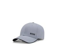 BOSS Cappellino in twill di cotone con logo - Style Cap-Bold, 50519219 Grigio scuro pz.