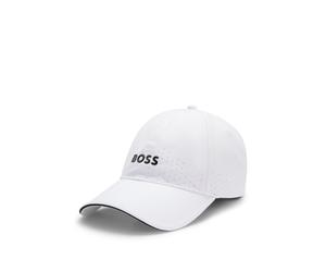 BOSS Cappellino traforato con logo lucido - Style Lach_TOC_N, 50560377 Bianco pz.