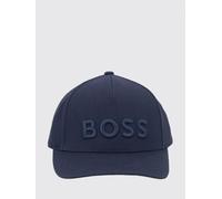 BOSS Cappello da baseball in cotone con logo tono su tono regolabile OS Blue