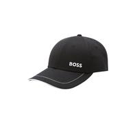 Hugo Boss Cappellino Style Cap-1 50492716 in twill di cotone con logo Nero