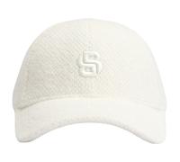 BOSS Cappello Donna In Morbido Jersey Con Monogramma 50518925 Colore Bianco