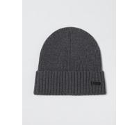 BOSS Cappello in lana vergine a coste OS Grigio