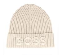Boss Cappello lavorato a maglia beige