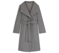 BOSS Cappotto con cintura in lana vergine e cashmere - Style Calegan, 50548490 Grigio 50