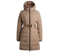 BOSS Cappotto da equitazione trapuntato idrorepellente con zip laterali - Style VESPA CORD PUFFER COAT, B6W1402 Beige M