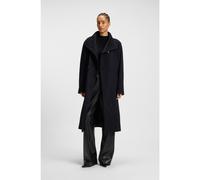 BOSS Cappotto doppiopetto in lana vergine e cashmere - Style Cavinia1, 50549645 Blu scuro 38