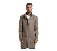 BOSS Cappotto slim fit in tessuto italiano con colletto rialzato - Style H-Hyde-SU-264, 50571853 Marrone chiaro 54