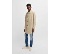 BOSS Cappotto in misto cotone con vestibilità classica - Style C-Clark-251, 50540478 Beige chiaro 44