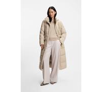 BOSS Cappotto lungo imbottito con dettagli o in metallo sulla cintura - Style Pamaxi4, 50546844 Beige chiaro 48