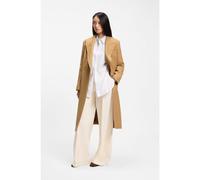 BOSS Cappotto lungo in twill con chiusura doppiopetto - Style Callaf, 50524975 Beige 46