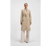 BOSS Cappotto regular fit in misto lana con revers a lancia - Style Classin, 50548371 Beige chiaro 44