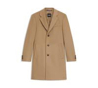 BOSS Cappotto slim fit in lana e cashmere - Style H-Hyde-254, 50549187 Beige 98