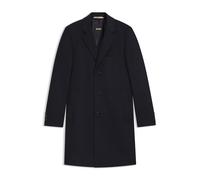 BOSS Cappotto slim fit in lana e cashmere - Style H-Hyde-254, 50549187 Blu scuro 56