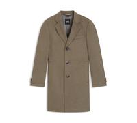 BOSS Cappotto slim fit in lana e cashmere - Style H-Hyde-254, 50549187 Marrone chiaro 94