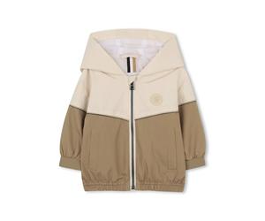 BOSS Cappuccio Windbreaker Baby Boys, grigio, grigio, 3 anni