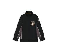 BOSS Cardigan per bambini in misto cotone con zip e targhetta brandizzata - Style J52690/09B04A, J52690 Nero 102