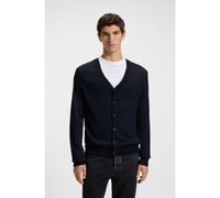 BOSS Cardigan regular fit in misto lana - Style Avac_CD, 50523574 Blu scuro XL