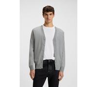 BOSS Cardigan regular fit in misto lana - Style Avac_CD, 50523574 Grigio L
