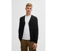 BOSS Cardigan regular fit in misto lana - Style Avac_CD, 50523574 Nero XXL