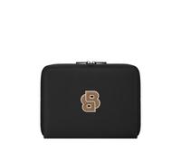 BOSS Cartella da conferenza A5 nera con patch Double B - Style Conference folder A5 Varsity Black, 58837090 Nero pz.