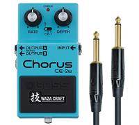 Boss CE-2W Waza Craft - Dispositivo per effetti stereo Chorus + cavo jack Keepdrum