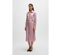 BOSS Chemisier a maniche lunghe in twill di seta italiano - Style Dasmine, 50524328 Luce viola 40