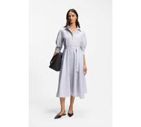 BOSS Chemisier in popeline di cotone a righe - Style Debeca, 50567169 A disegni 38