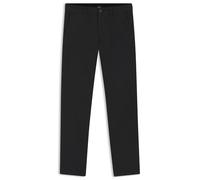 BOSS Pantaloni slim fit in satin elasticizzato sovratinto - Style Chino_slim, 50510933 Nero 36/30