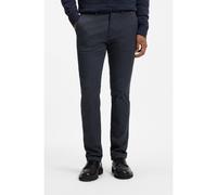 BOSS Chino slim fit in twill di misto cotone mouliné - Style Chino-Slim-2, 50569308 Blu scuro 40/32