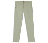 Boss Chino_Slim Pantaloni Piatti, Verde 370 Open, 48W x 32L Uomo