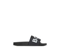 BOSS Ciabatte da Bagno da Uomo bay it Slid, Nero1, 38 EU