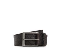 BOSS Cintura in pelle con effetto intrecciato - Style Elloy-WnPr_Sz35, 50542683 Marrone scuro 95