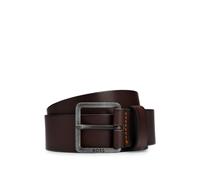 BOSS Cintura in pelle con fibbia con logo inciso - Style Jeeko_Sz40, 50481096 Marrone scuro 80
